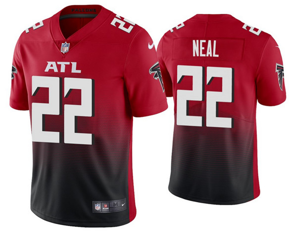 Men's Atlanta Falcons #22 Keanu Neal New Red Vapor Untouchable Limited Stitched Jersey